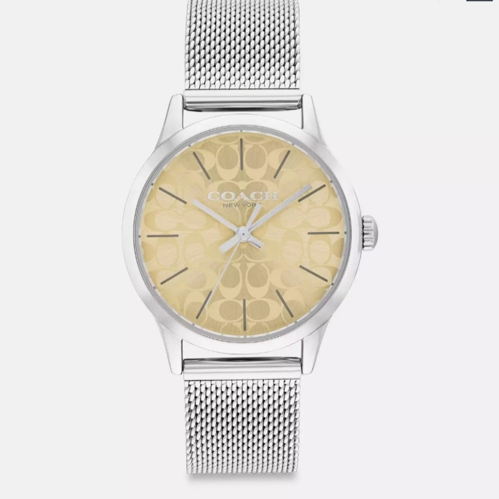 Coach Silver and Gold Women's Watch